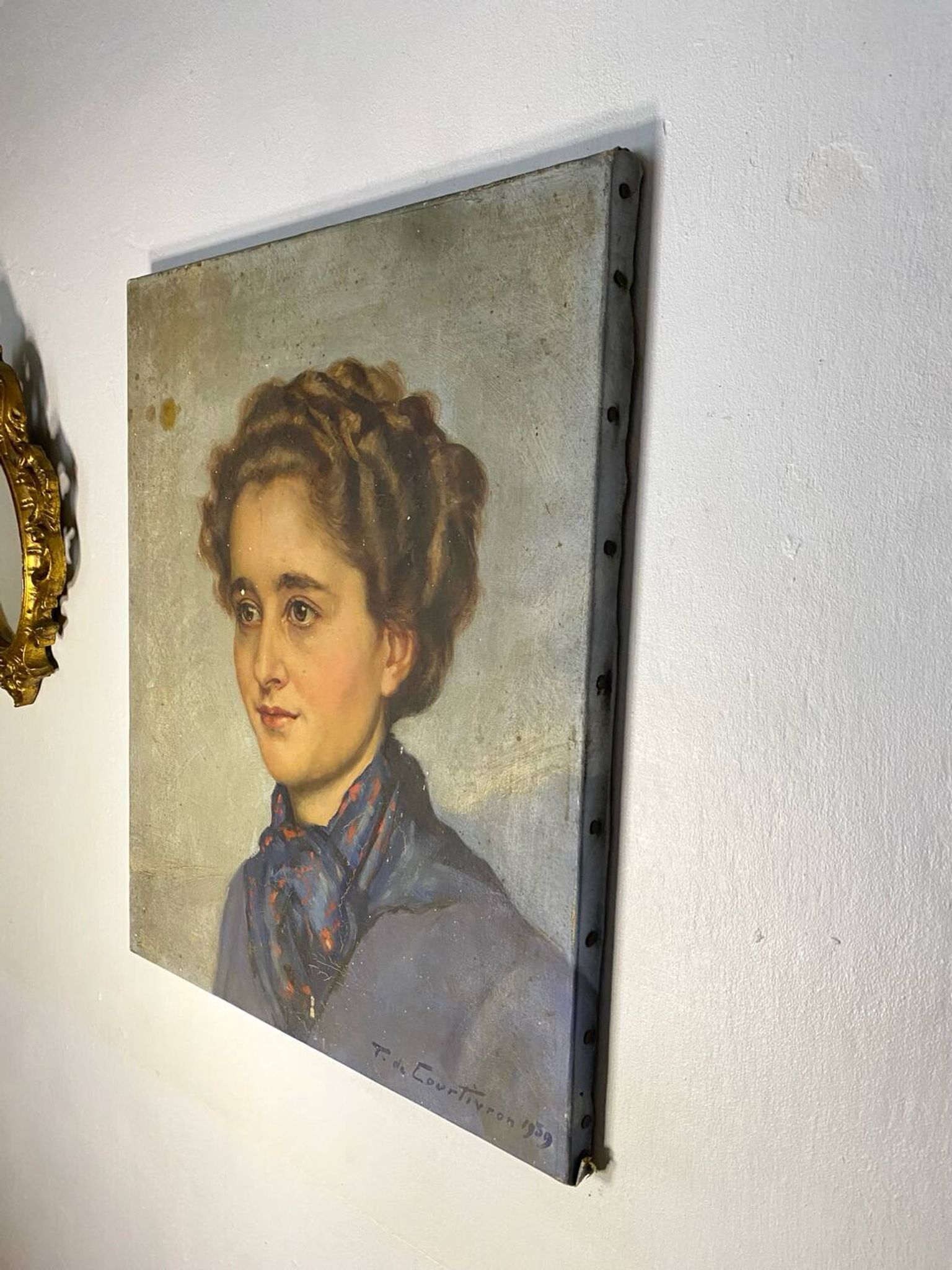 Portrait of Woman T. de Courtivron 1939