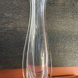 Large sculptural crystal vase from Sèvres, France, 1970s, 51 cm