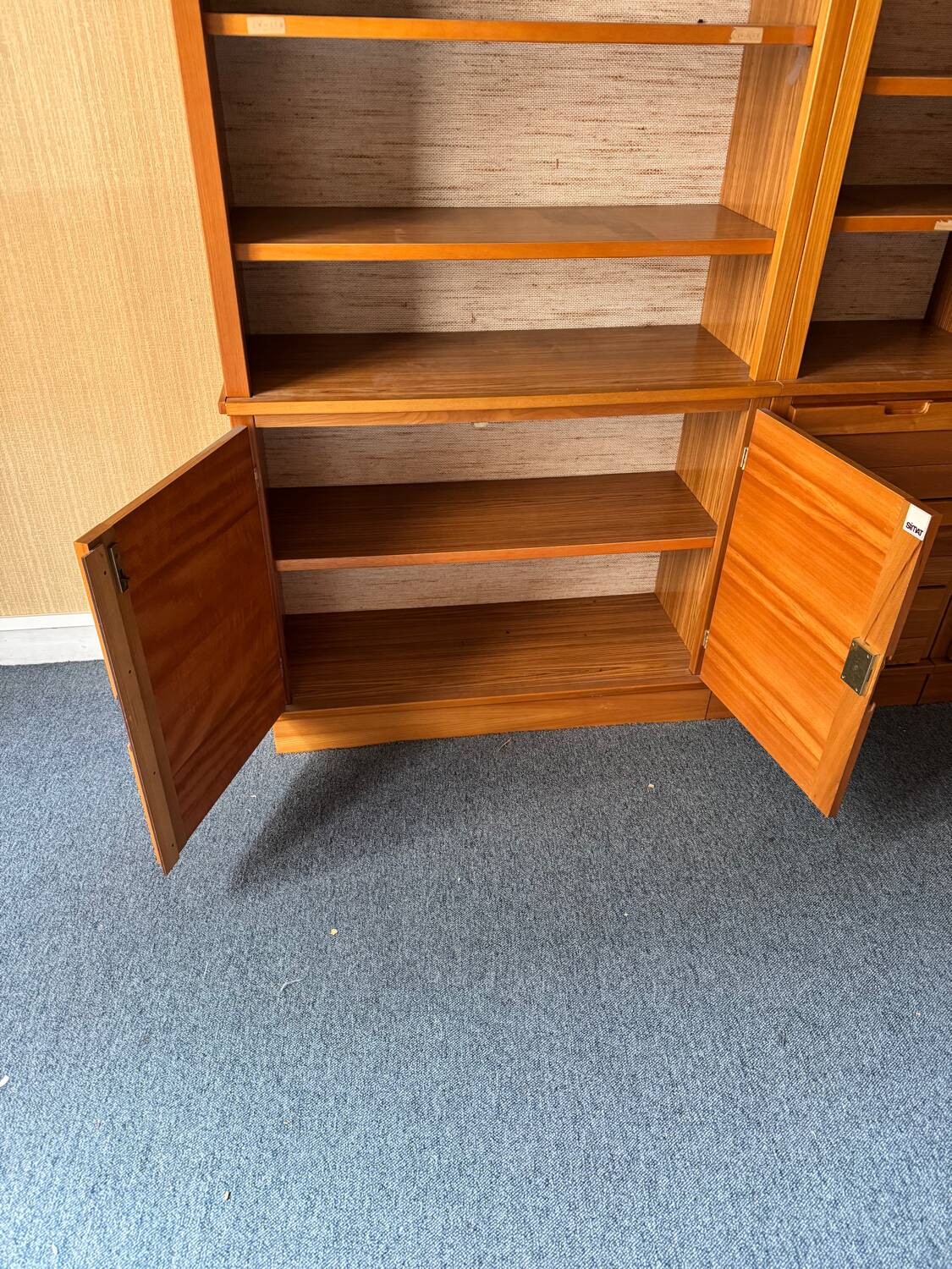 Large modular bookshelf – Simat – Scandinavian design 1970