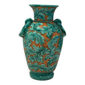 Glazed ceramic vase signed Azzurra – Monaco