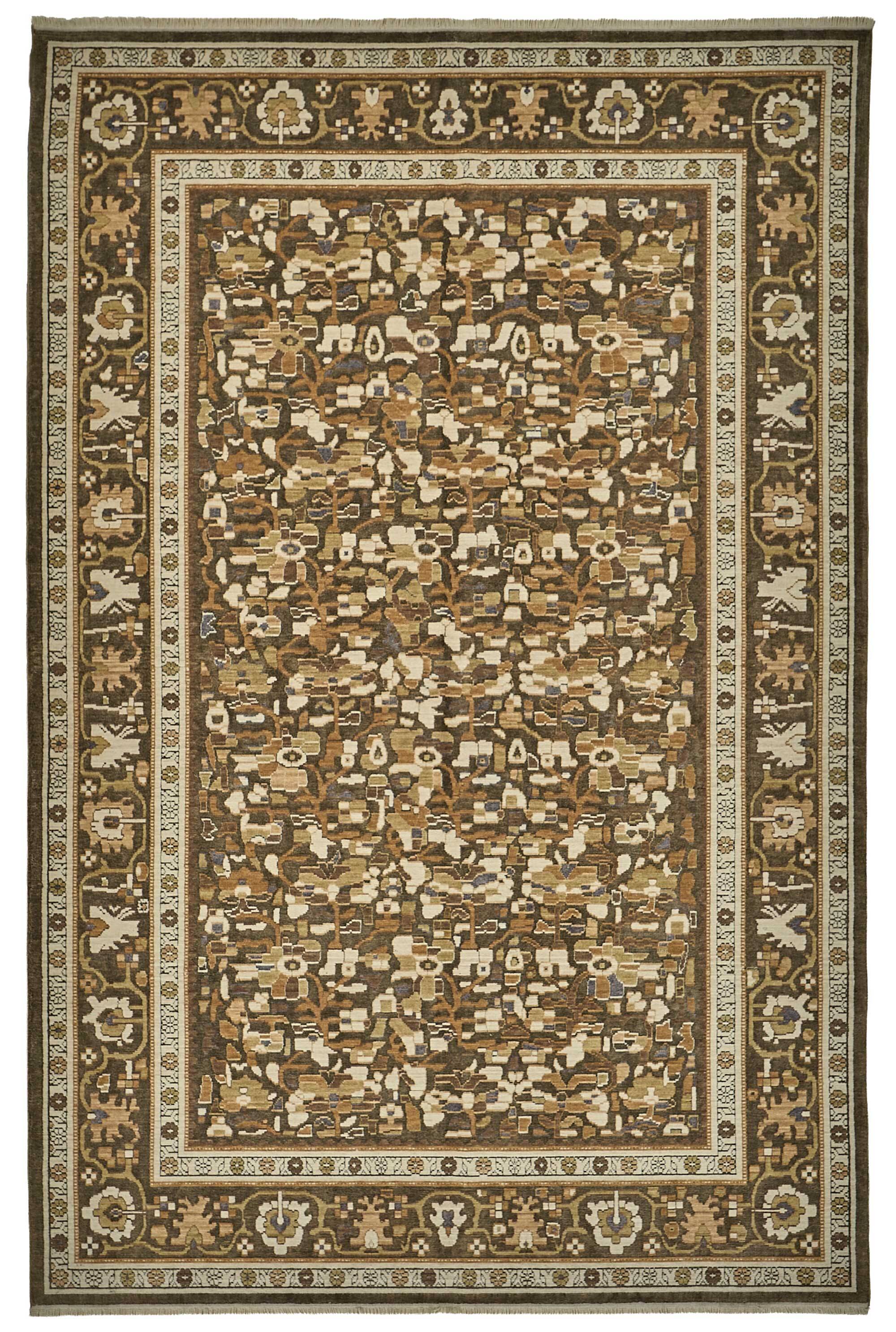 Turkish Handcrafted Loom Oushak Rug 204 cm x 304 cm
