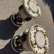 Pair of elephant statues / plant stands for garden / vintage