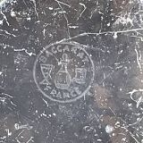 Large stamped Baccarat vase