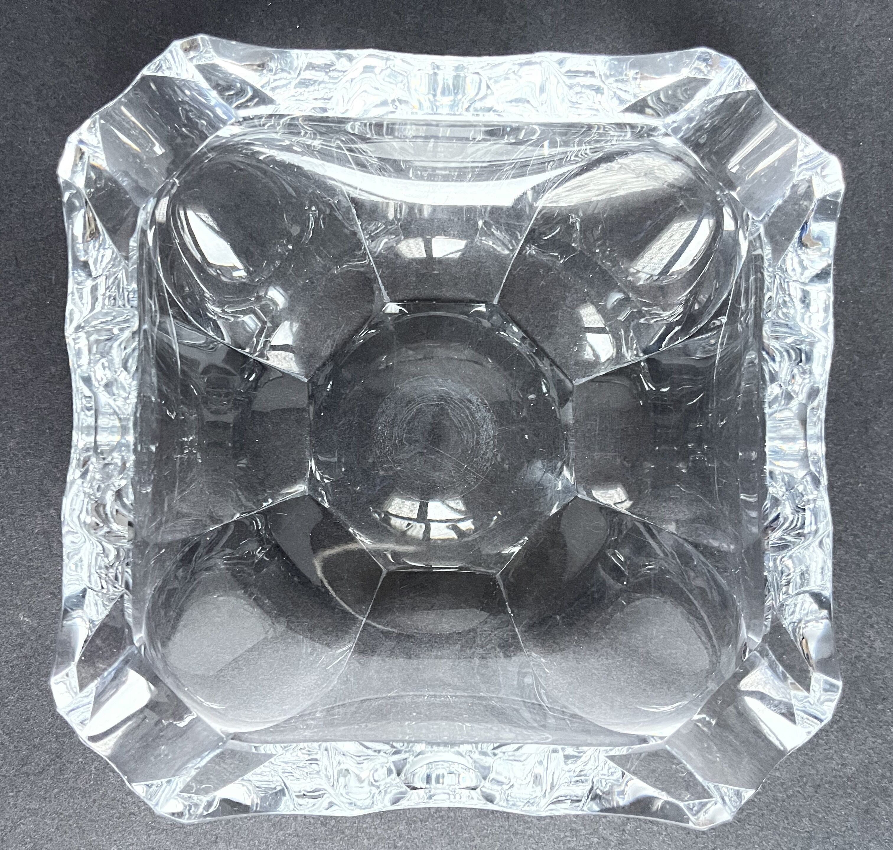 Crystal ashtray