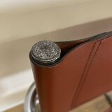 Set of 3 MG5 Grassi style armchairs from the 70s