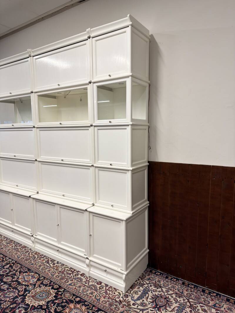 Bibliothèque anglaise Original Globe Wernicke blanche