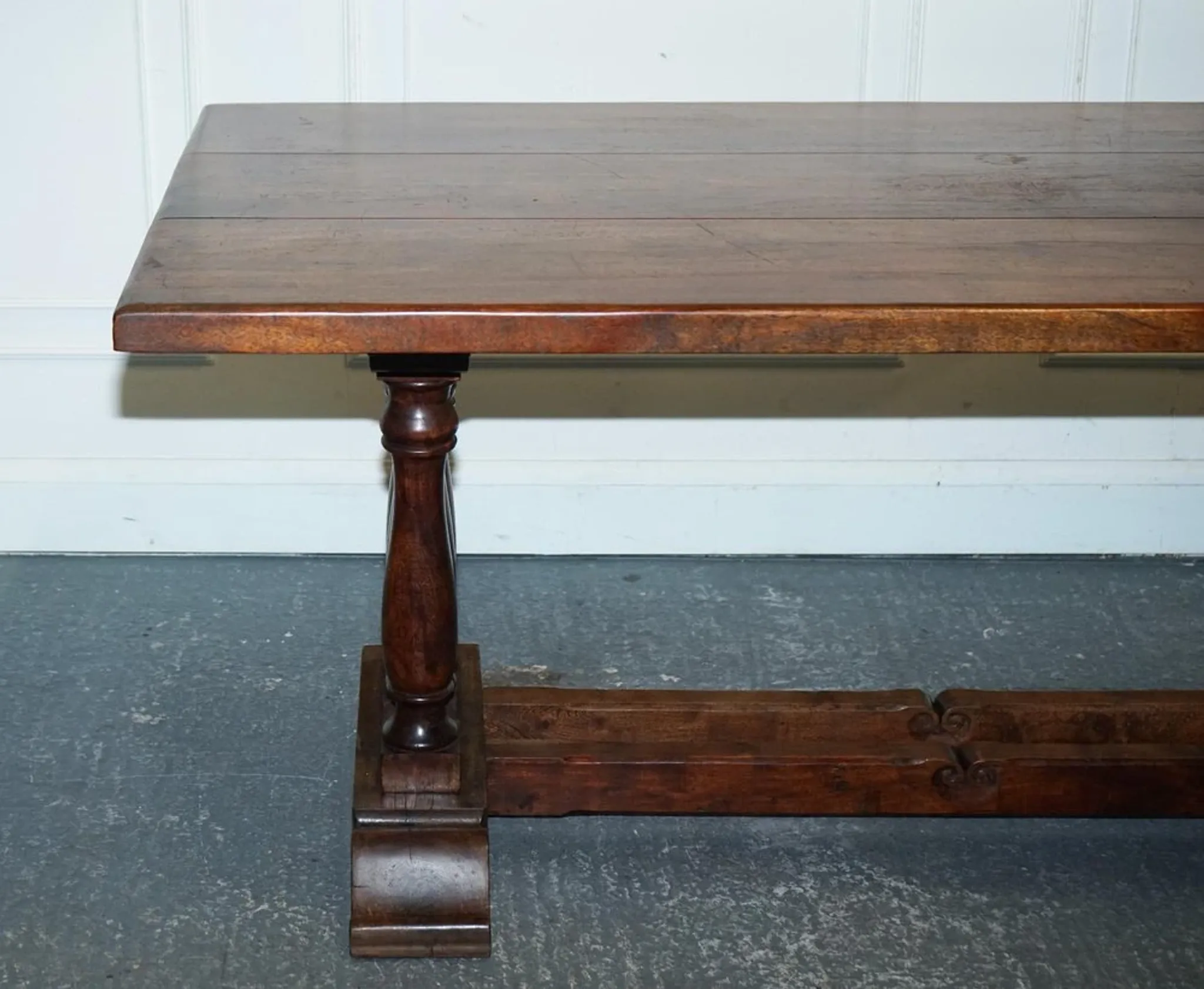 Vintage Rectangular Dining Table in Hardwood