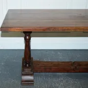 Vintage Rectangular Dining Table in Hardwood