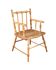 Child's wooden armchair, early 20th century