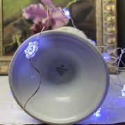 Vintage porcelain amphora vase