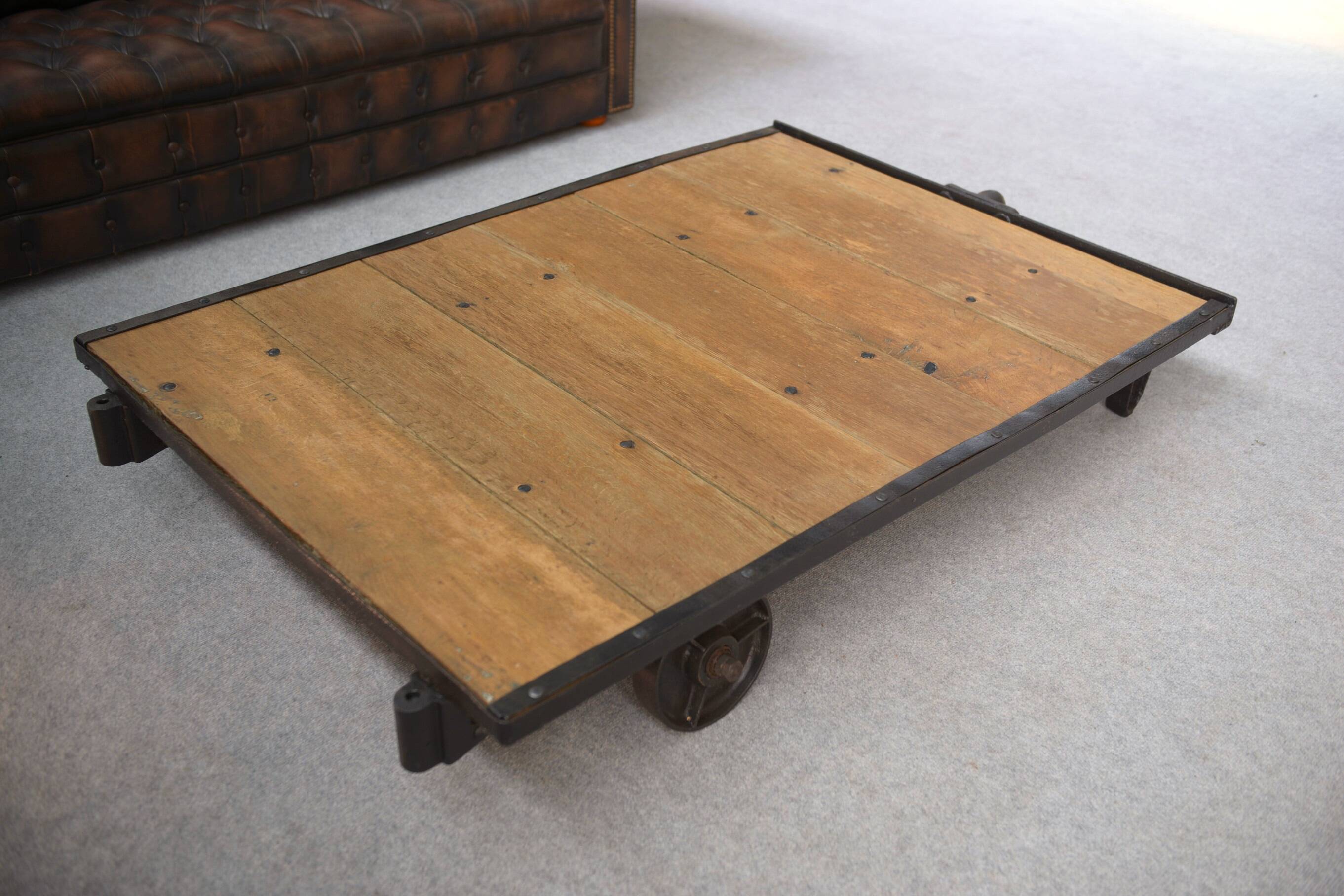 SNCF coffee table stamped Paris