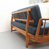 1950s daybed in cherrywood