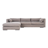 Corner sofa sztokholm grey, scandinavian design