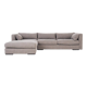 Corner sofa sztokholm grey, scandinavian design