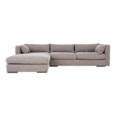 Corner sofa sztokholm grey, scandinavian design