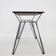 1970's Wallnut Veneer Side Table, Czechoslovakia