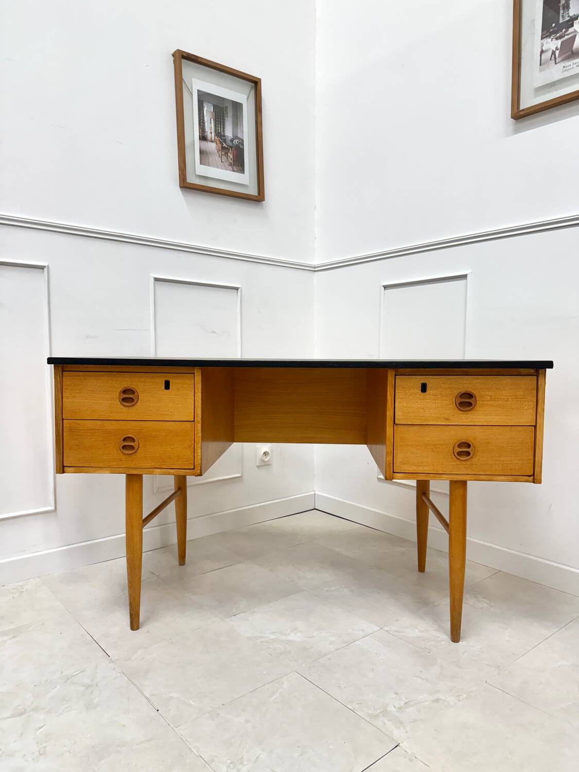 Vintage Scandinavian style desk