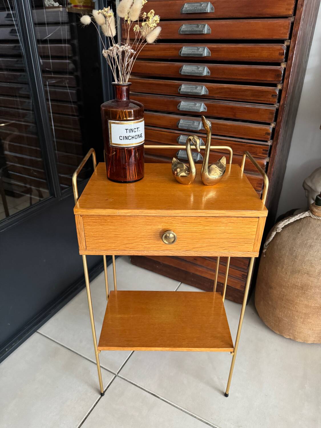 Vintage sofa or bedside table