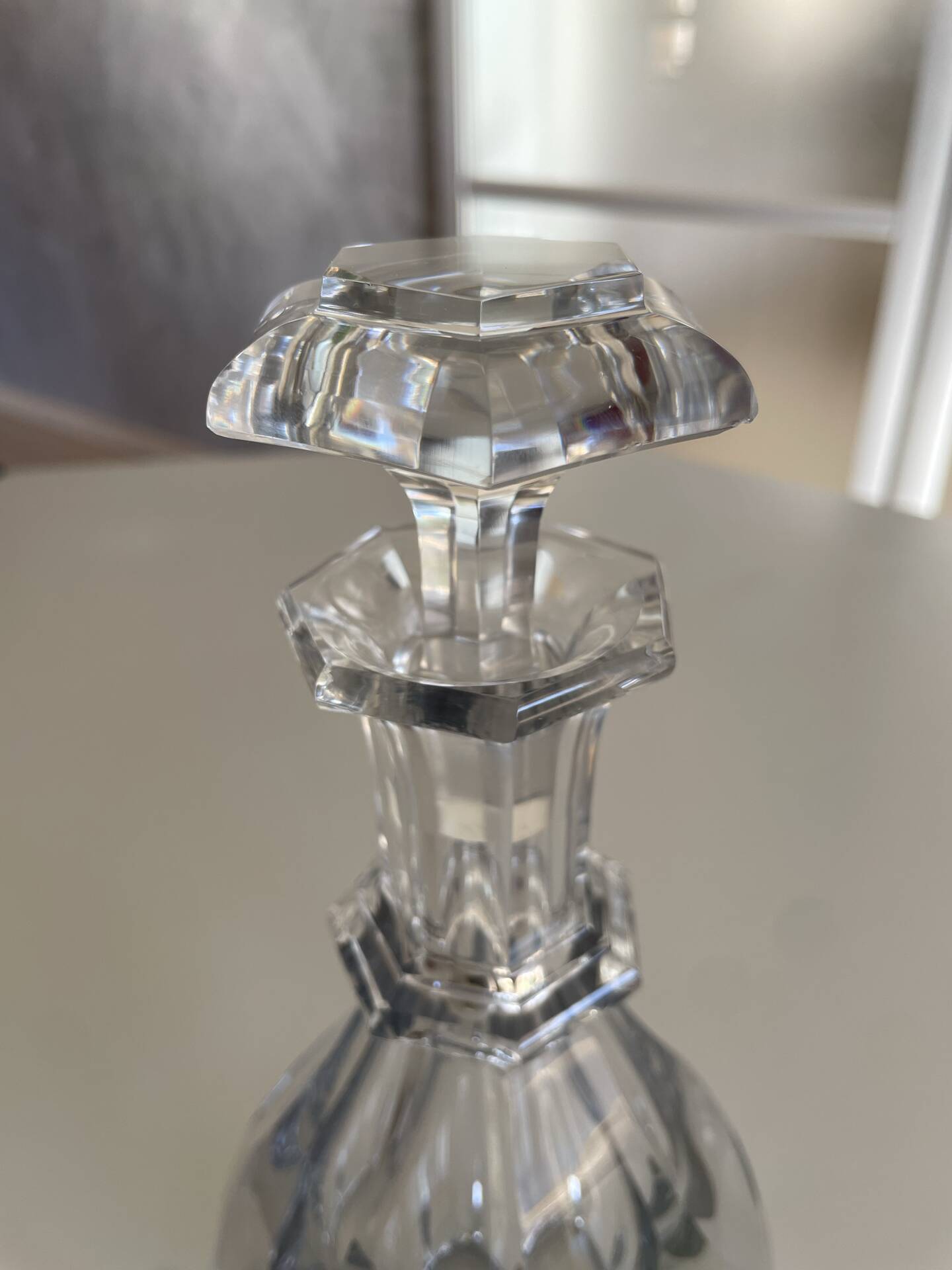 Carafe à vin Baccarat Harcourt 1841