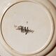 Round iron earth Minton by Sarreguemines