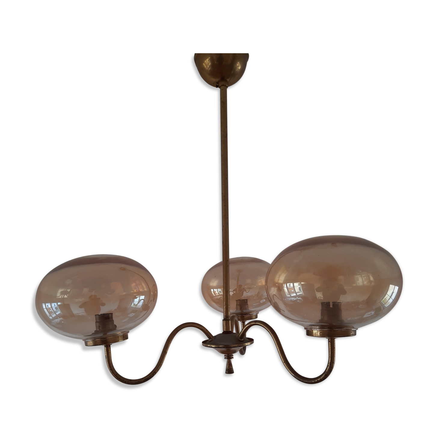 Three-branch chandelier