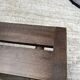 Modernist oak armchair
