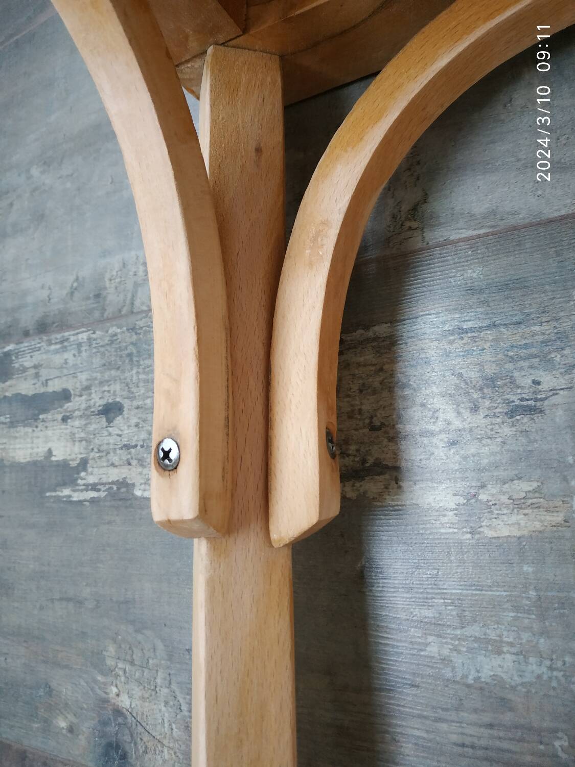 Wooden stool