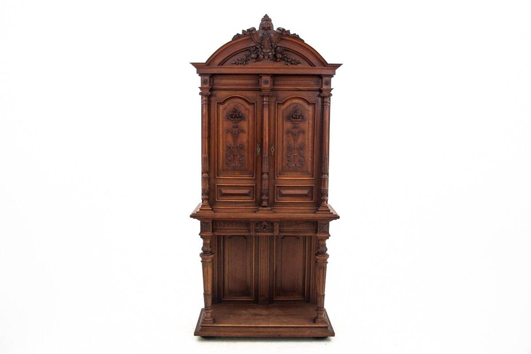 Copy of antique chest of drawers, western europe, circa 1880.