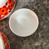 Vintage lotus arcopal salad bowl