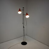 Red floor lamp by Lidokov, 1960s