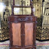 Meuble d’appuie en acajou Napoléon III