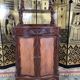 Napoleon III mahogany support cabinet