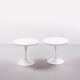 Paire de tables d’appoint Modèle « Tulip », design Maurice Burke édité par Arkana, 1960