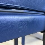 Set of 6 blue Arcadia dining chairs by Paolo Piva for B&B Italia, 1980s