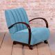 Art Deco Walnut Armchair by J. Halabala for Up Zavody, Czech, 1930s