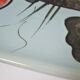 Dish and sausage fish crustaceans earthenware Pornic Bernard Serraz design 60s