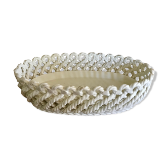 Braided ceramic pot cover