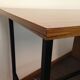 Bureau formica imitation bois 1950
