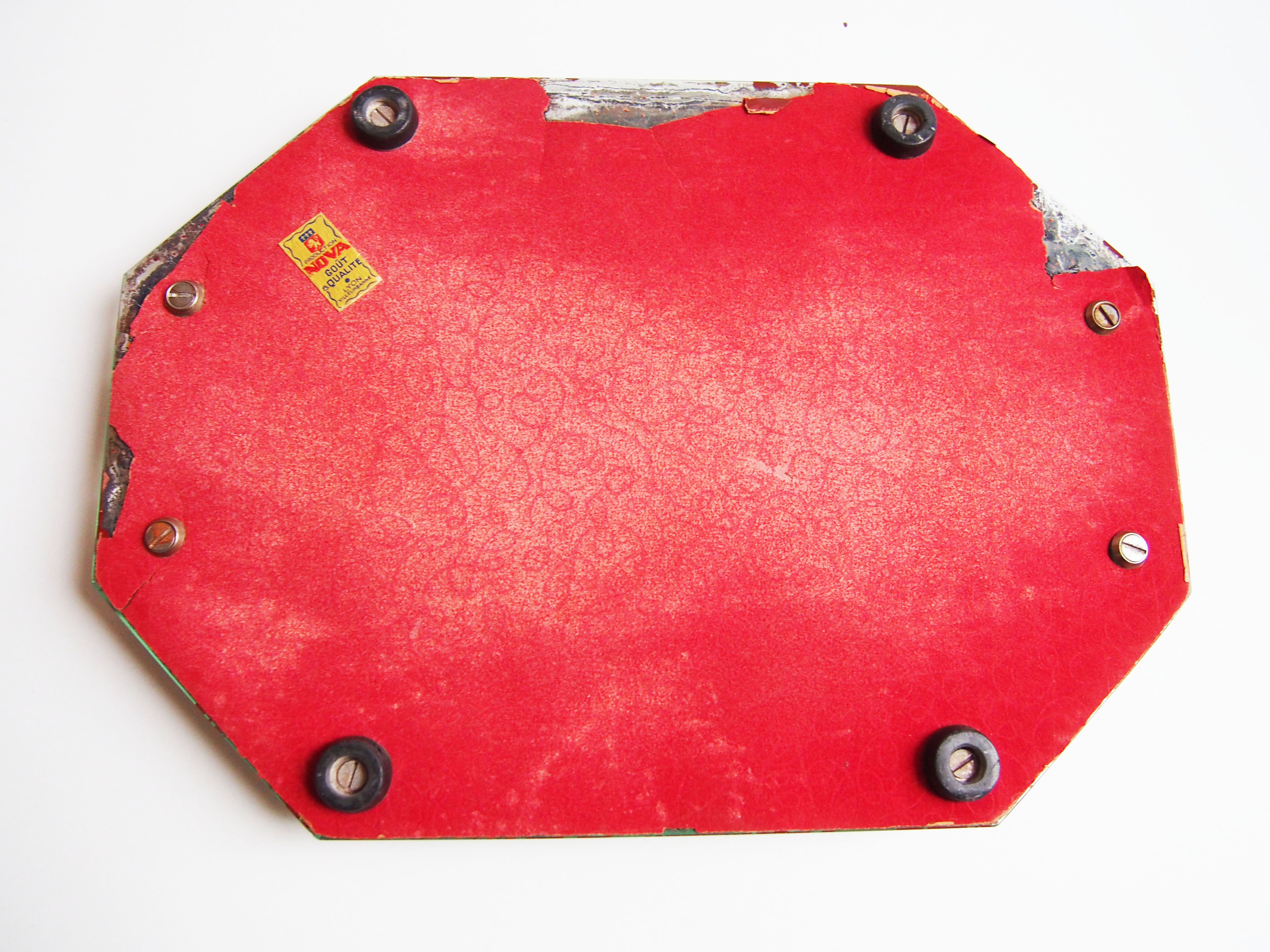 Art deco mirror tray