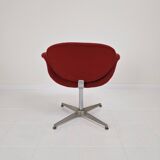Little Tulip Armchair with cross base by Pierre Paulin for Artifort, 1970s