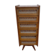 Vintage rattan weekly dresser