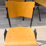 Set of 4 chairs design in wood