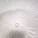 Pair of Round Murano Glass Ceiling Lights or Sconces, Italy