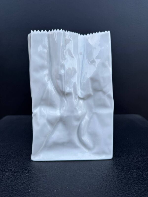Vase « sac papier » Tapio Wirkkala Rosenthal années 70
