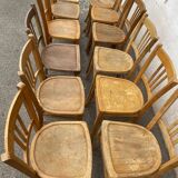 Set of 12 bistro chairs