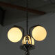 Art Deco 3-flamming Chandelier, 1920s
