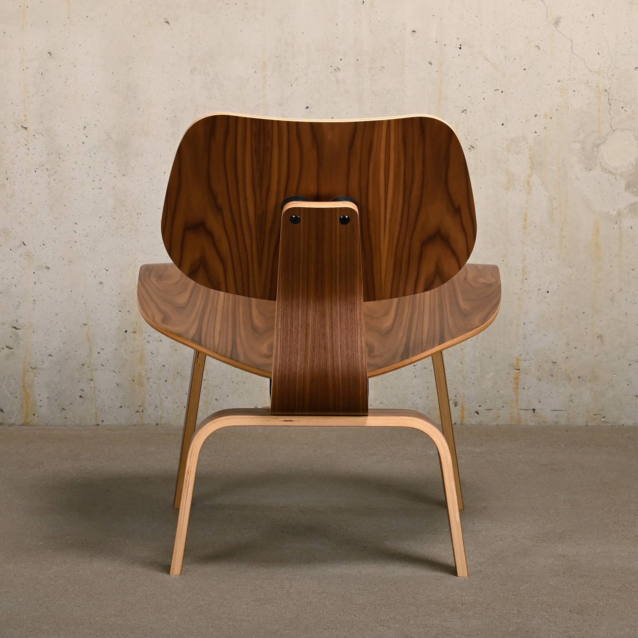 Charles & Ray Eames LCW Walnut Lounge Chair for Herman Miller