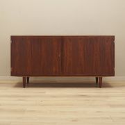 Walnut cabinet, Danish design, 1970s, designer: Carlo Jensen, manufacturer:
