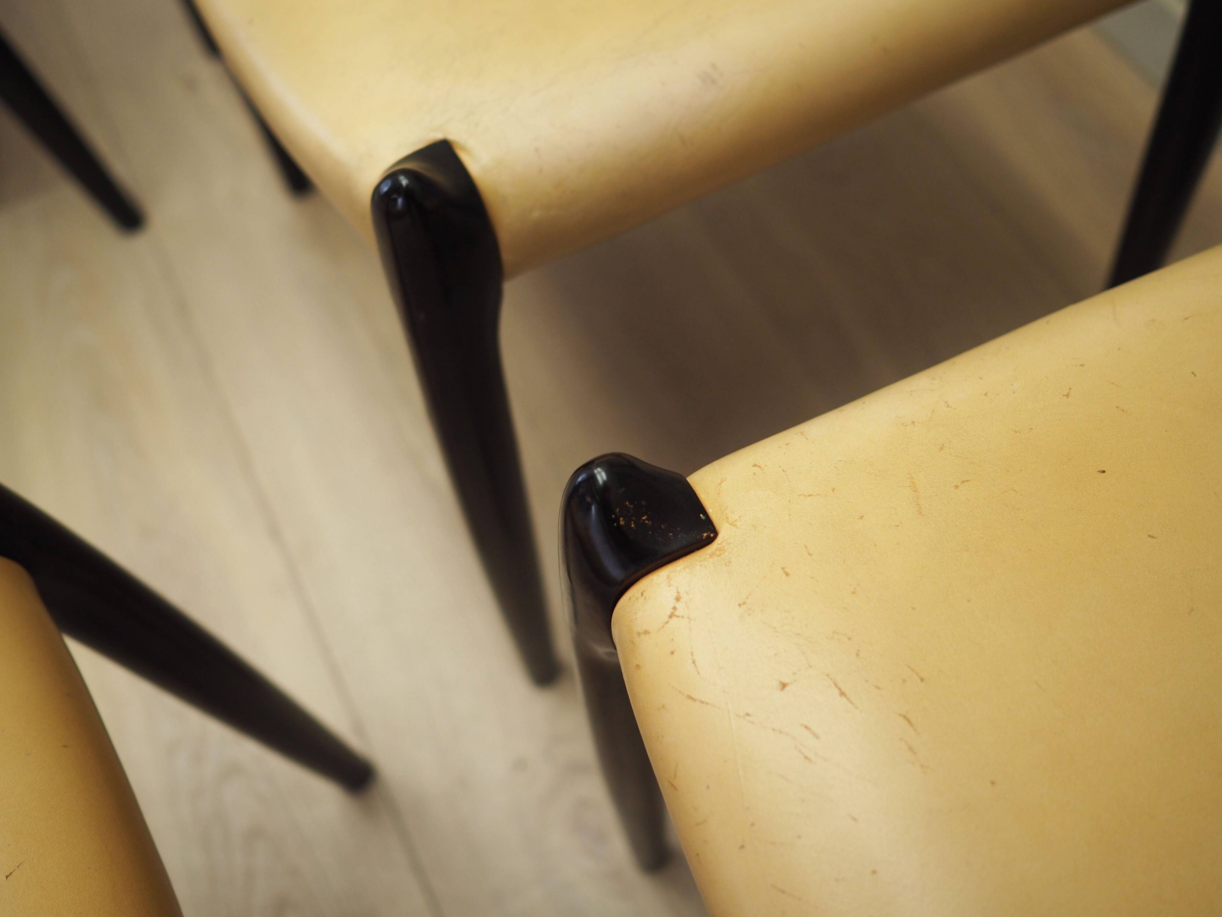 Set of six mahogany chairs, Danish design, 1960s, designer: Niels Otto Møller