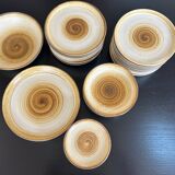 Longchamp 42-piece stoneware plate set